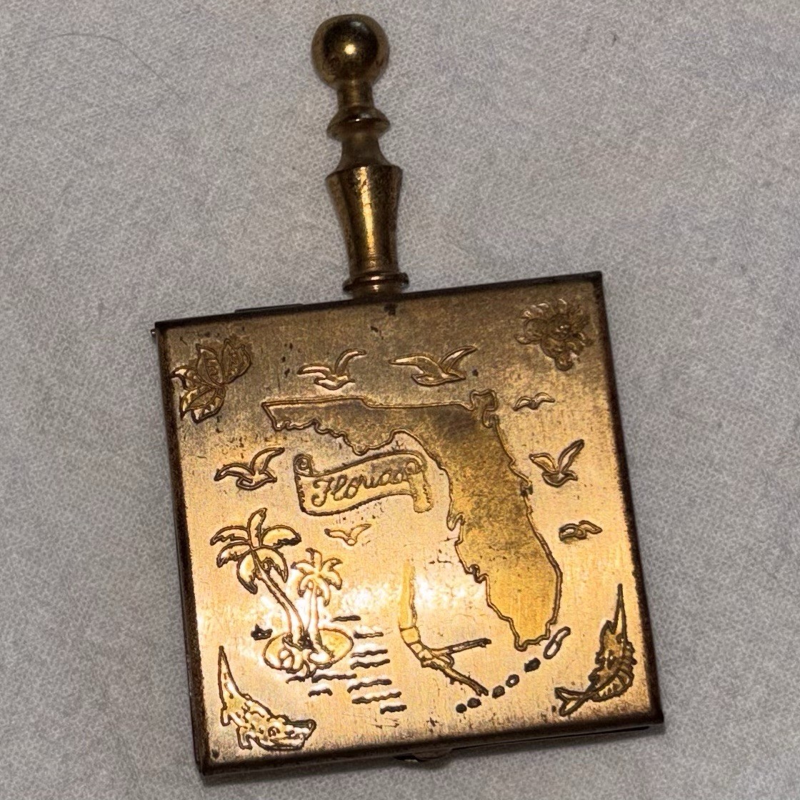 Vintage Metal Pocket Ashtray Travel Purse Cigarette Tray | eBay