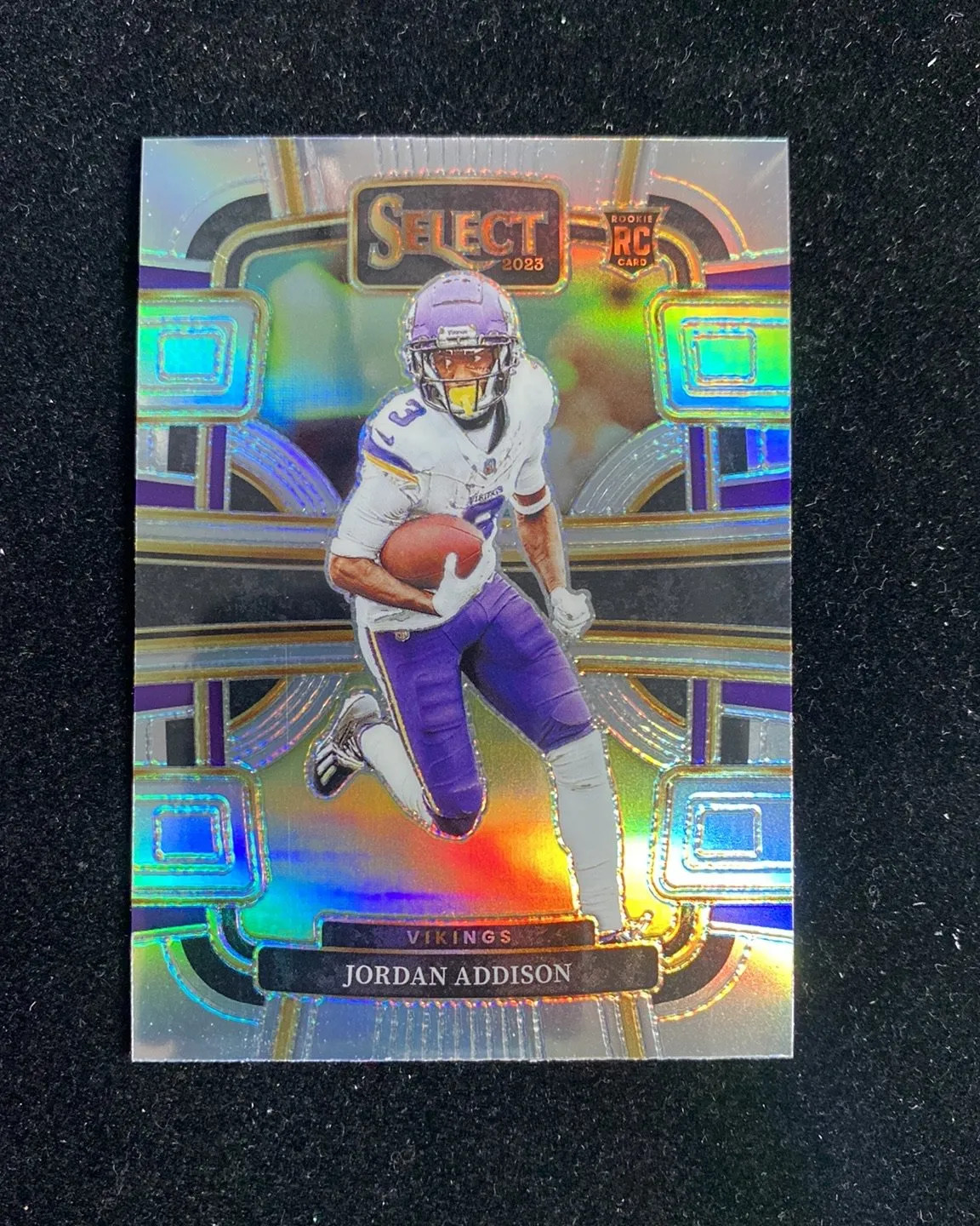 2023 Panini Select Concourse Silver #66 Jordan Addison RC Rookie Vikings gl12