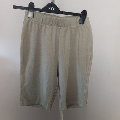 Papaya grüne Radshorts Damen NEU Baumwollmischung UK Größe S neu mit Etikett