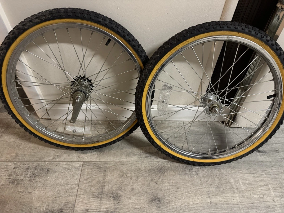 BMX Bike-Old School Silver Rim Vintage Bike Parts for sale | eBay