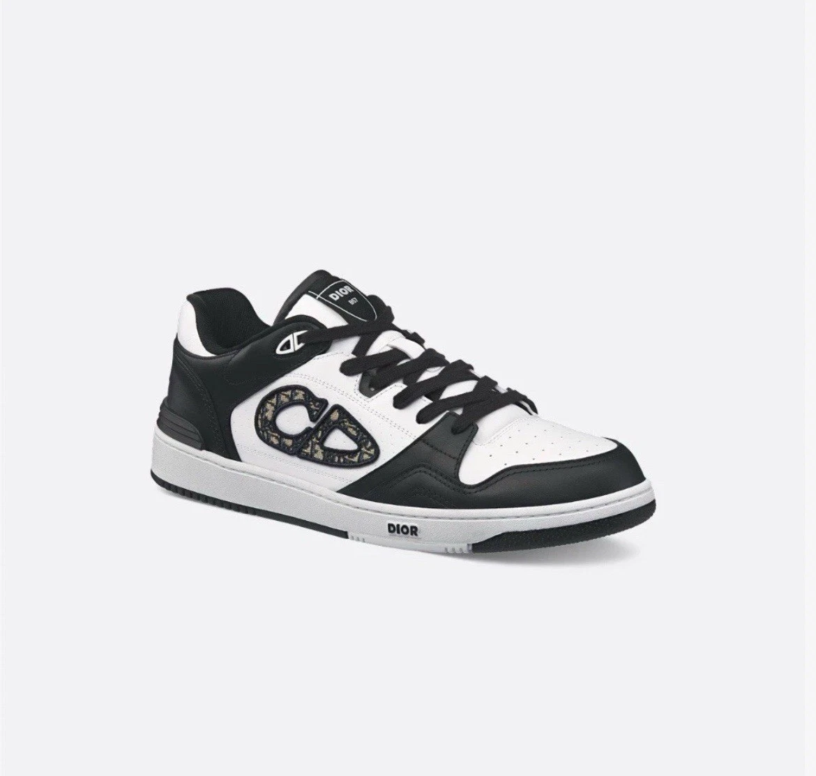 Baskets basses DIOR B57 B57 Dribble noir et blanc taille 11