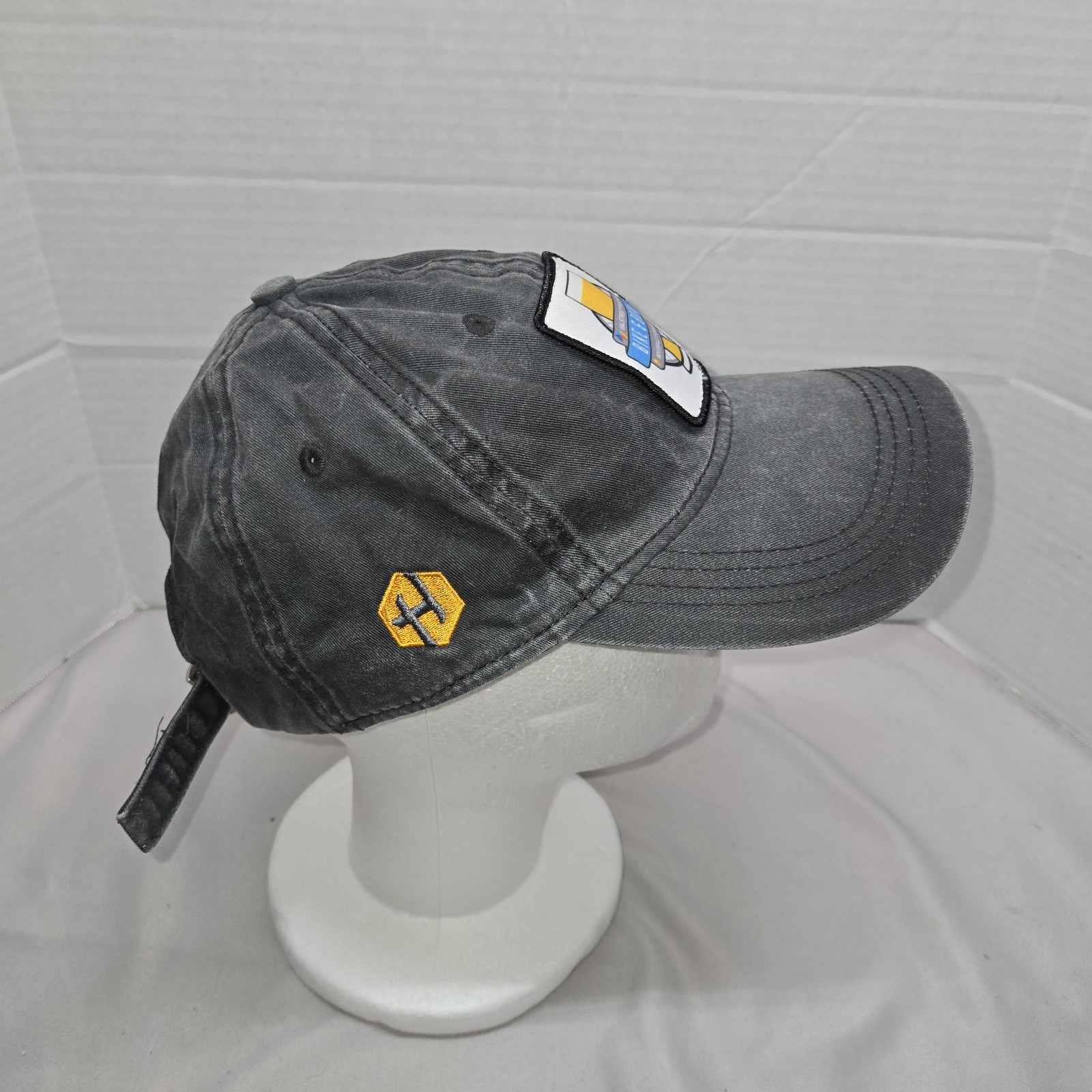 Bike & Brew Patch Hat Adjustable Strapback Euc By… - image 2