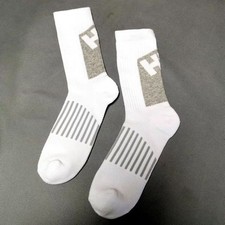 Women Cotton Mesh Knee High Socks Loose Cuff Slouchy Calf Stockings