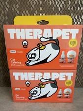TheraPetMD Cat Calming Diffuser Kit White 60-Day 1 Diffuser  2x48mL- 2 Pack