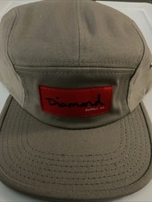 Diamond Supply Co Five Panel Strapback Hat Gr...