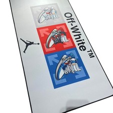 Branded Decorative Artistic Gaming Mats - Nike Jordans x Off White