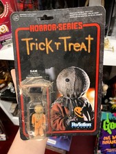 FUNKO REACTION action figure TRICK 'R TREAT Cult Horror Halloween Movie SAM Dmg 