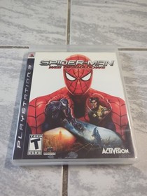 Spider-Man Web of Shadows PS3 Complete CIB Manual Clean Disc