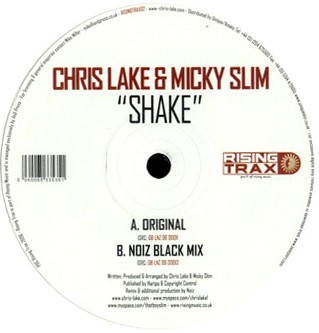 Chris Lake & Micky Slim - Shake (12'')