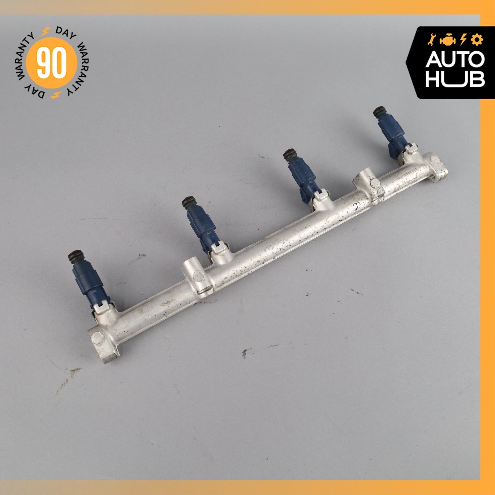 00-02 Bentley Arnage Left or Right Fuel Injection Rail Line w/ Injectors OEM 42k