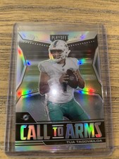 2021 Panini Playoff - Call to Arms Tua Tagovailoa #CA-TTA Silver Prizm