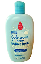 Johnson's Baby Bubble Bath Gentle No Tears ORIGINAL Formula 15 fl. oz /444ml HTF