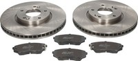 Bremsensatz Scheibenbremse Mapco 47938 FüR Hyundai Ix35 LM EL ELH I40 1 VF CW 3