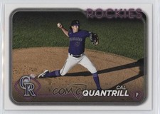 2024 Topps Series 2 Golden Mirror Image Variation Cal Quantrill #638 17rk