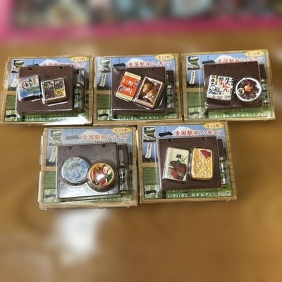 Japan Ekiben Figure Set - Shizuoka Station Miniature, Includes 24 Types