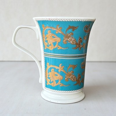 Vintage Dunoon Fine Bone China Mug Medici Design Handcrafted in England