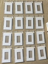 LOT OF 16 Lutron Claro 1 Gang Screwless Wallp...