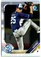 2019 Bowman - MacKenzie Gore #BCP-73 Chrome Prospects San Diego Padres