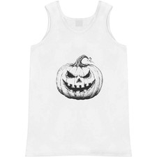 'Halloween Pumpkin' Adult Vest / Tank Top AV049236 