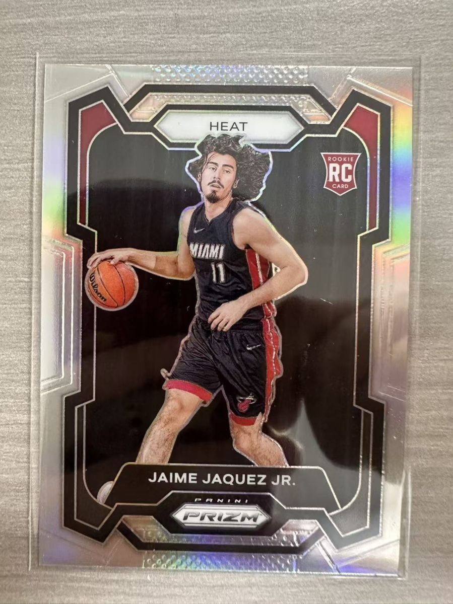 2023-24 PANINI PRIZM HEAT JAIME JAQUEZ JR. #137 RC SILVER