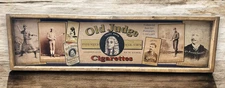 1880's Antique Style Old Judge Tobacco Baseball Card Advertising Trade Sign 9x36