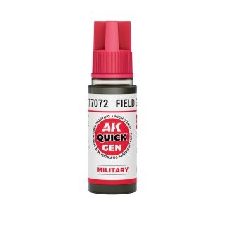 AK Interactive AK17072 - Generic Colors - Field Grey (18ml) - Neu