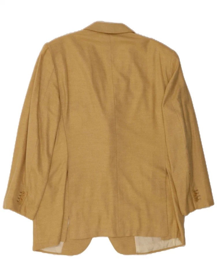 KITON Mens 3 Button Blazer Jacket IT 54 2XL Beige Cashmere AU02 - Image 2 of 4