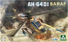 Takom 2605 AH-64DI Saraf Attack Helicopter 1/35 Scale Plastic Model Kit