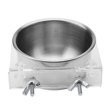 Bird Cage Food Water Feeder Bowl  Rack Parakeet Cage Accessories