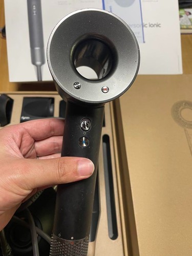 Secador de pelo profesional Dyson HD03 supersónico iónico metal negro 100 V probado - Imagen 10 de 10