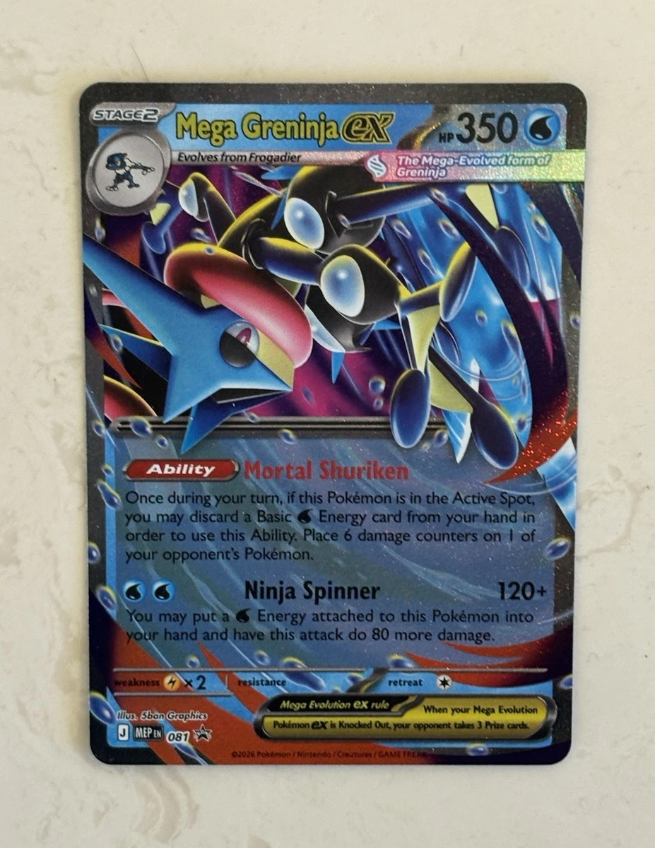 Greninja Ex Pokémon TCG Cards for sale | eBay
