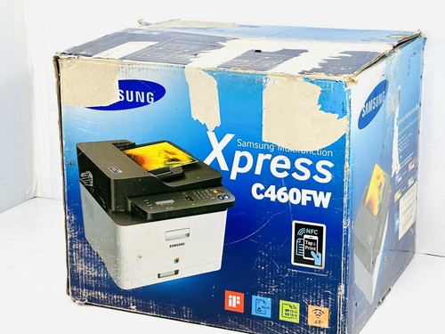 Samsung Xpress C460FW Color All-in-One Laser Printer ■NO TONER, New Never Used■ - Picture 2 of 9