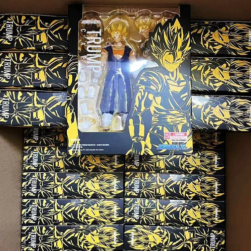 Dragon Ball Trump Card Vegito 2.0 Demoniacal Fit Action Figure Official In Stock - Picture 4 of 16