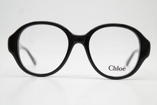 Image of Chloe CH0123O Black Gold Oval Eyeglasses Frame New
