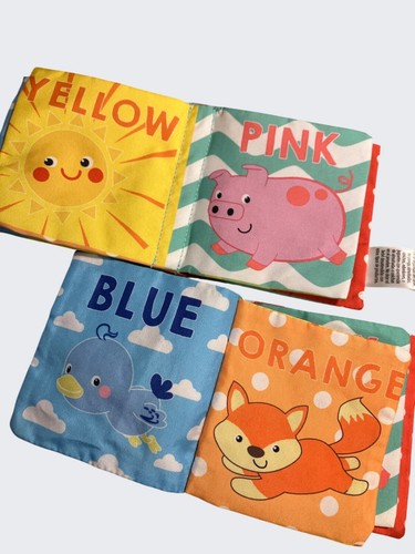 Spark Create Imagine Soft Baby Cloth Crinkle Book Lot Set of 5 - Picture 2 of 10