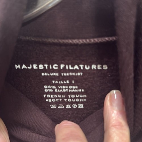 Majestic Filaments Deluxe T-Shirt Kleid Damen Gr. S braun Rollkragen Tunika gebraucht, in einwandfreiem Zustand - Bild 3 von 7