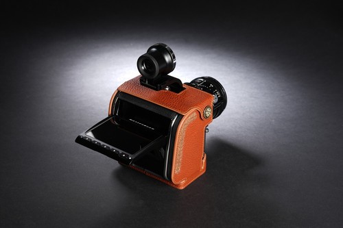 Handmade Leather Camera Half Cover Protection Case Base For Hasselblad 907x100c - Picture 8 of 16