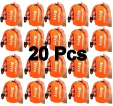 20 Pc Emergency Sleeping Bag,Survival Bivvy Camping Sack Blanket Blanket Whistle