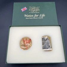 Vintage HARMONY KINGDOM MATES for LIFE Royal Watch Collector's Club Kit NIB