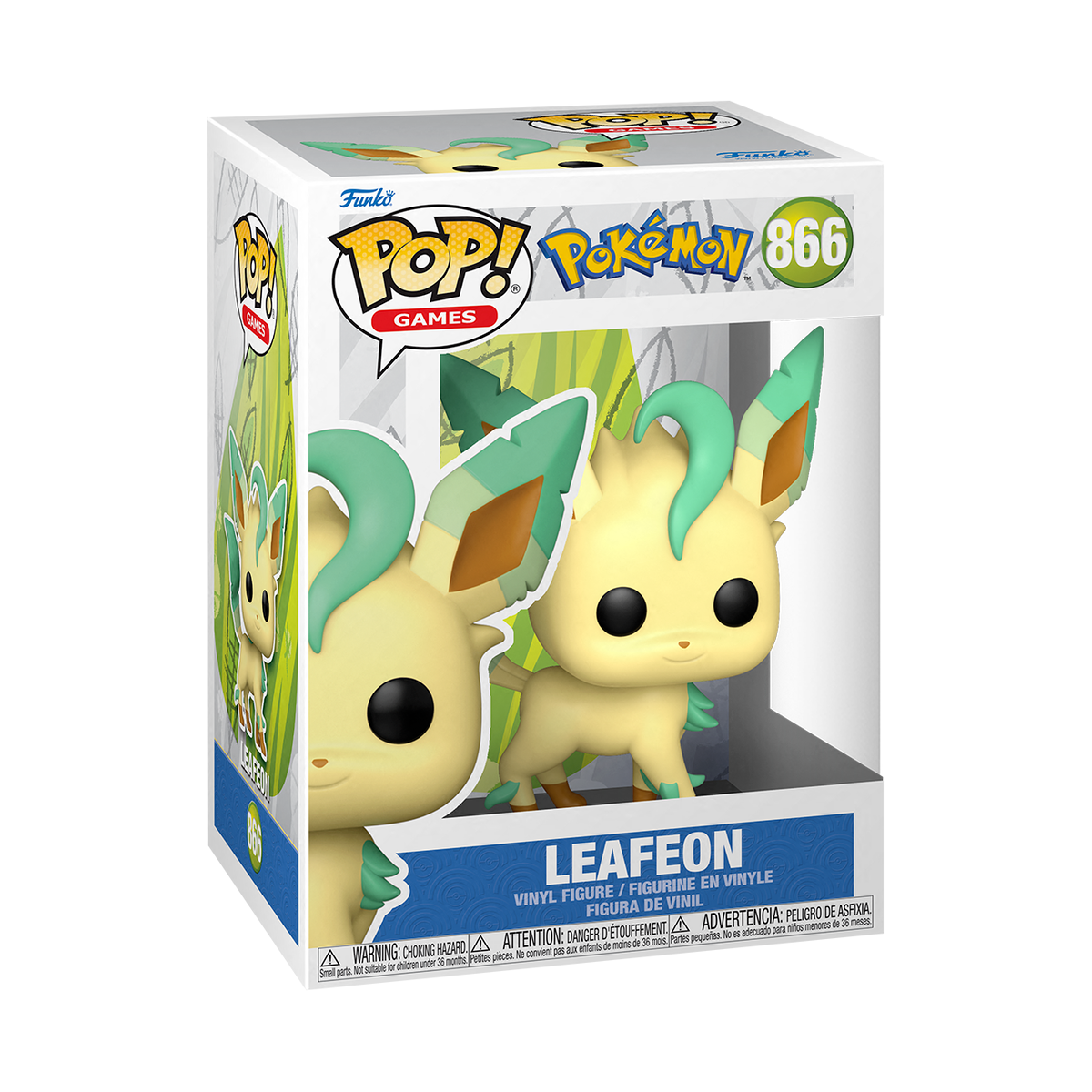 Pokemon Leafeon POP Games #866 Vinyl Figure FUNKO