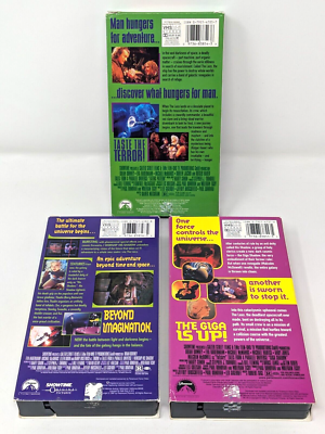LEXX VHS Lot: Giga Shadow / Eating Pattern / I Worship His Shadow
