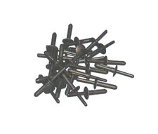 Auveco 18108 Nylon Rivet 1/4" Dia 5/32" 3/8" Grip  Qty 25.