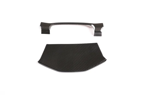 ABS Carbon Fiber Interior Dash Trim Cover Set Fits 2016-2023 Toyota Tacoma - Picture 40 of 44