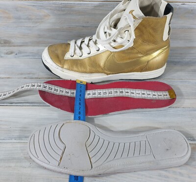 nike blazer vintage womens gold