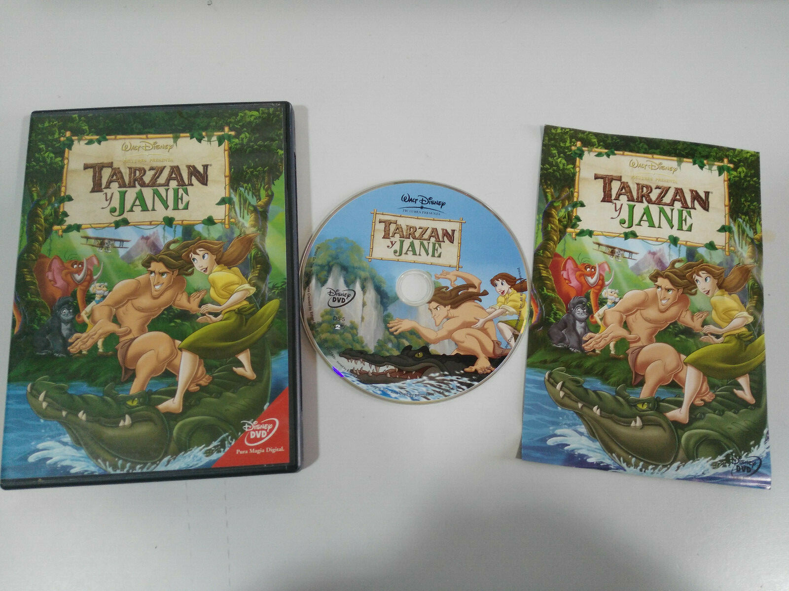 Tarzan And Jane WALT DISNEY - DVD + Extras Español English