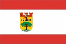 Aufkleber Berlin Steglitz-Zehlendorf Flagge Fahne 8 x 5 cm Autoaufkleber 