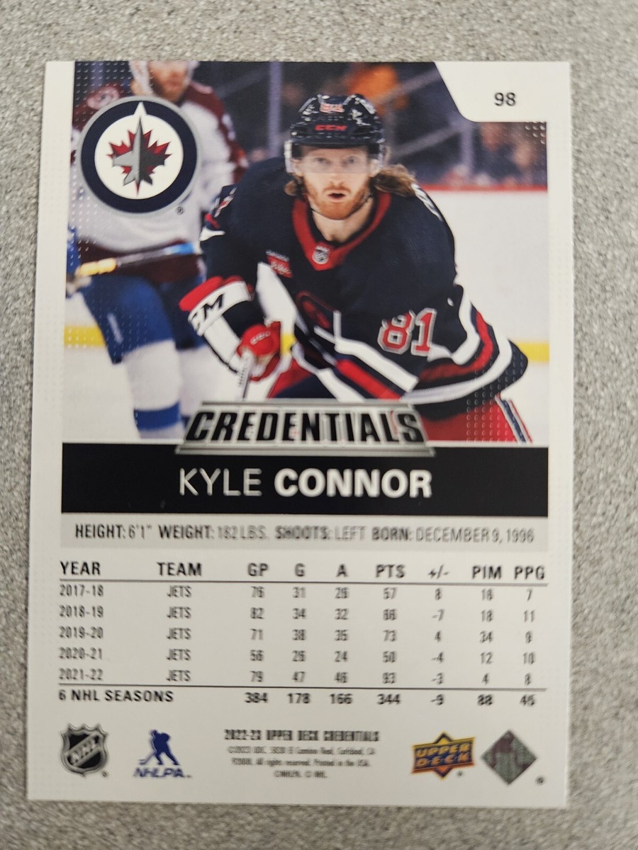 UPPER DECK NHLカード SP GAME USED KYLE CONNOR WINNIPEG JETS 44/81 #109 送料無料 中古 IT2 2024-25 Upper Deck Series 2 - O-Pee-Chee Glossy Kyle Connor