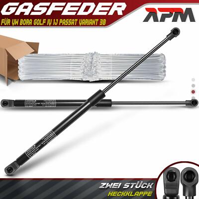 2x Gasfeder Heckklappe Dämpfer 500mm 500N für VW Golf IV 1J Passat Variant 3B