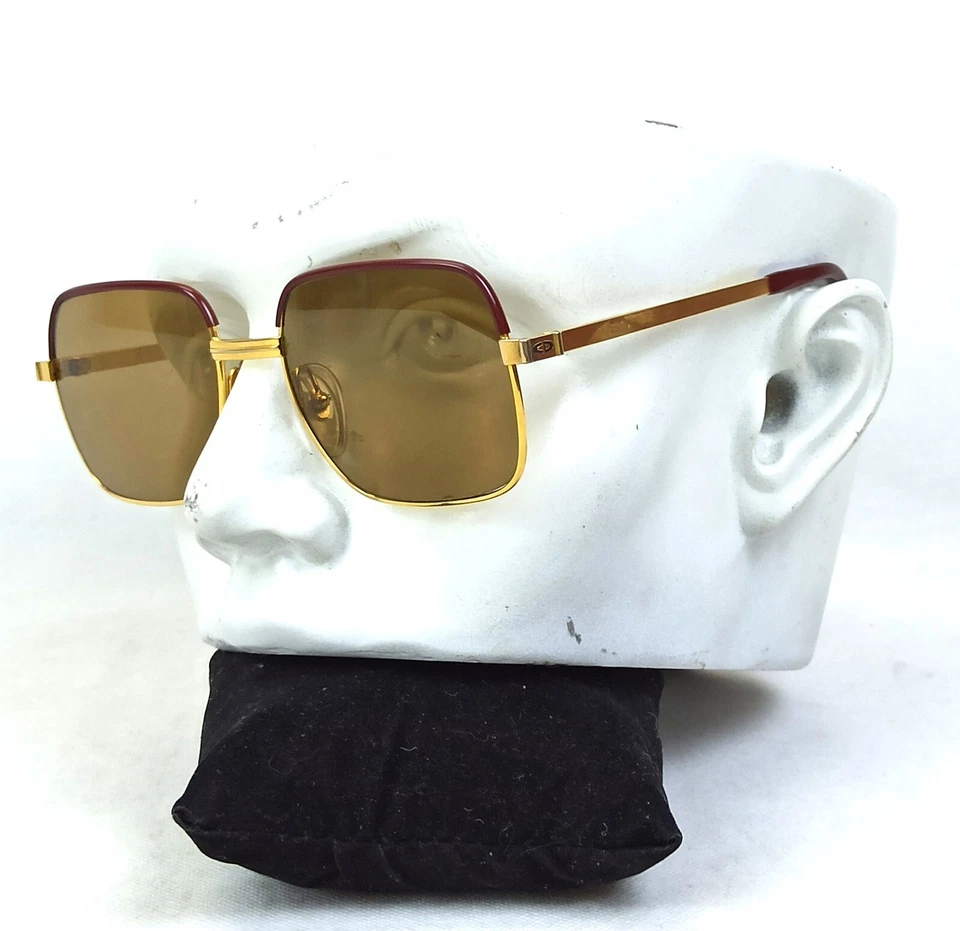 GAFAS DE SOL NUEVAS CHRISTIAN DIOR MONSIEUR VINTAGE AÑOS 70 CUADRADAS AUSTRIA 2329 43 Foto 3 de 4