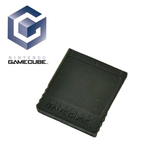 Official Nintendo GameCube Black Memory Card 251 59 Blocks (DOL-014) Genuine OEM - Image 2 of 2